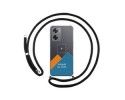 Personaliza tu Funda Colgante Transparente para Oppo A57s con Cordon Negro Dibujo Personalizada