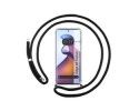 Funda Colgante Transparente para Motorola Edge 30 Fusion 5G con Cordon Negro