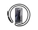 Funda Colgante Transparente para Motorola Edge 30 Neo 5G con Cordon Negro