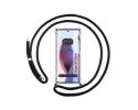 Funda Colgante Transparente para Motorola Edge 30 Ultra 5G con Cordon Negro
