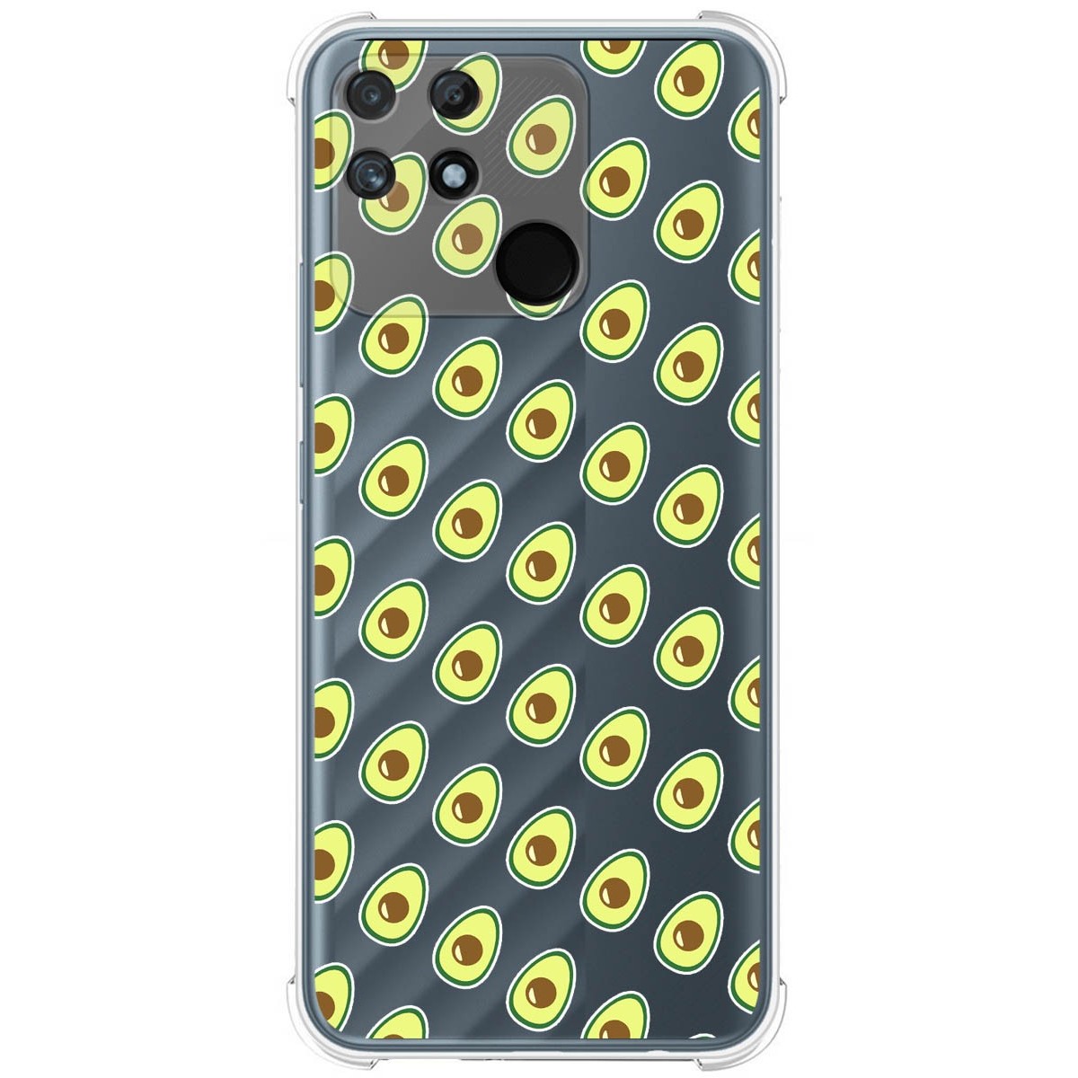 Funda Silicona Antigolpes para Realme Narzo 50A diseño Aguacate Dibujos