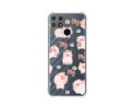 Funda Silicona Antigolpes para Realme Narzo 50A diseño Cerdos Dibujos