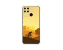 Funda Silicona Antigolpes para Realme Narzo 50A diseño Ciclista Dibujos