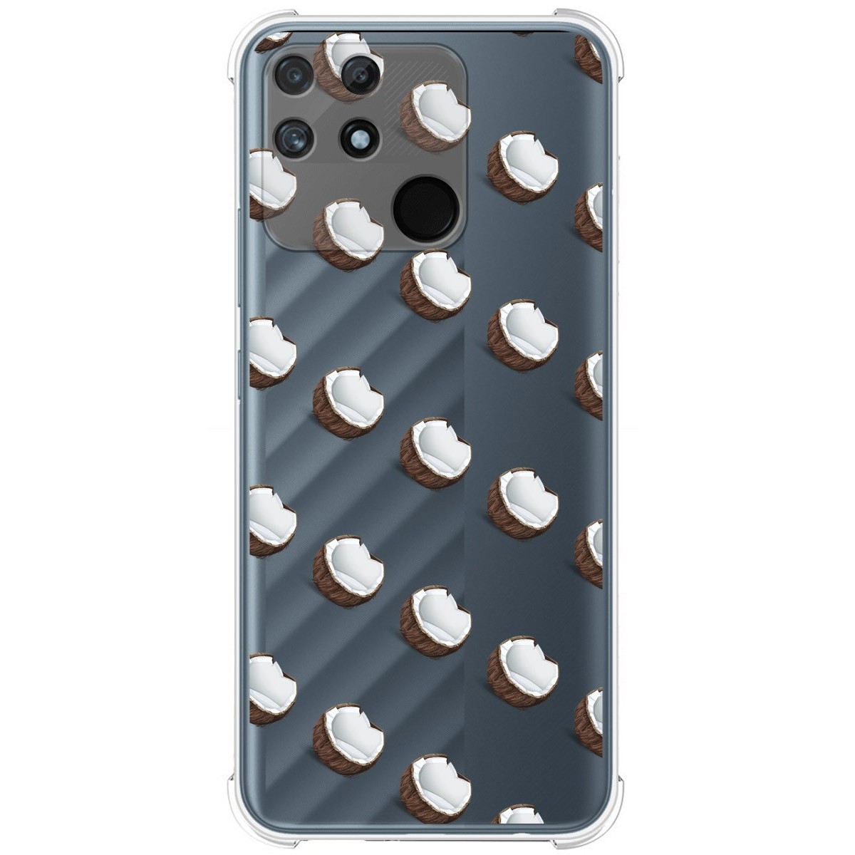 Funda Silicona Antigolpes para Realme Narzo 50A diseño Cocos Dibujos