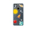 Funda Silicona Antigolpes para Realme Narzo 50A diseño Espacio Dibujos