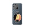 Funda Silicona Antigolpes para Realme Narzo 50A diseño Hombre Escalada Dibujos