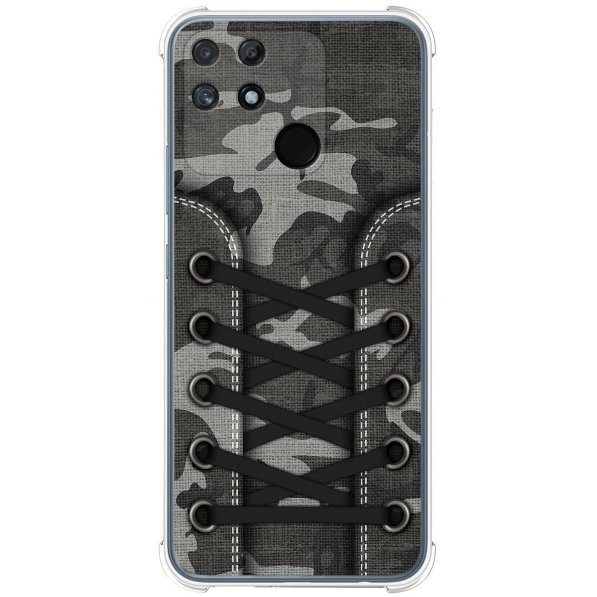 Funda Silicona Antigolpes para Realme Narzo 50A diseño Zapatillas 15 Dibujos