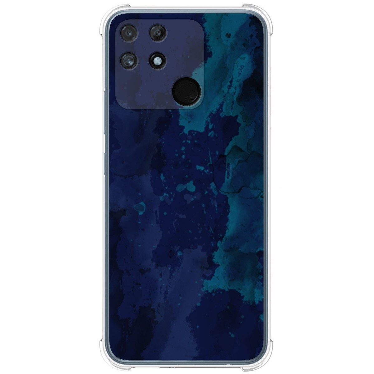 Funda Silicona Antigolpes para Realme Narzo 50A diseño Acuarela 13 Dibujos
