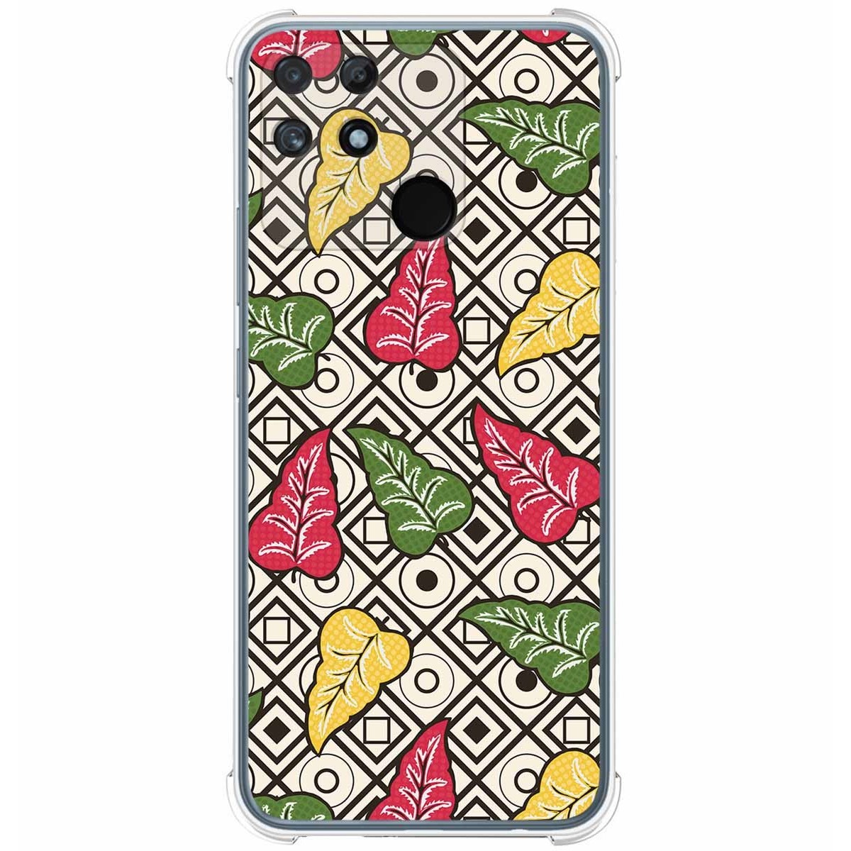 Funda Silicona Antigolpes para Realme Narzo 50A diseño Flores 11 Dibujos