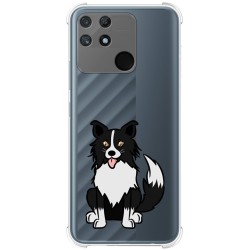 Funda Silicona Antigolpes para Realme Narzo 50A diseño Perros 01 Dibujos