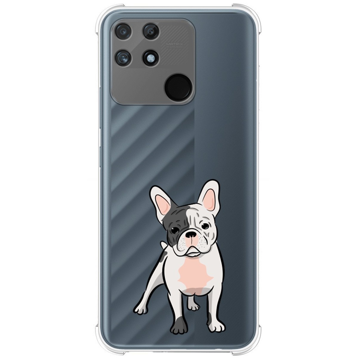 Funda Silicona Antigolpes para Realme Narzo 50A diseño Perros 06 Dibujos