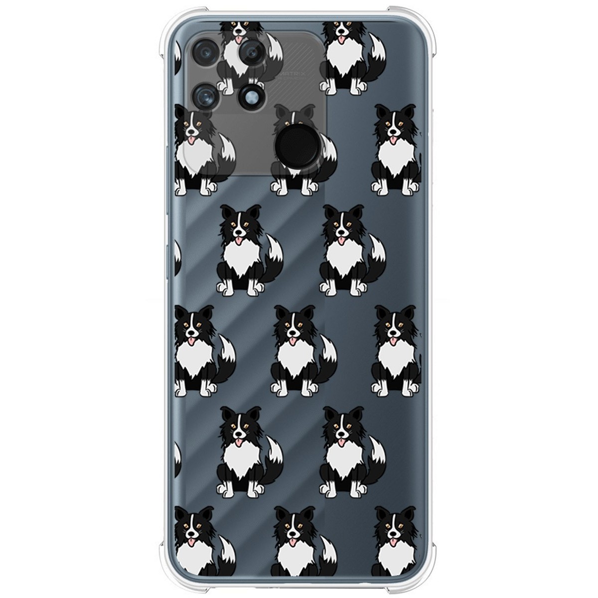 Funda Silicona Antigolpes para Realme Narzo 50A diseño Perros 07 Dibujos