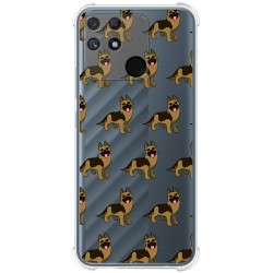 Funda Silicona Antigolpes para Realme Narzo 50A diseño Perros 09 Dibujos