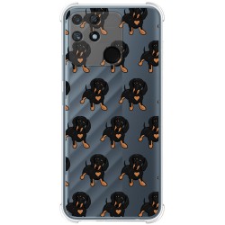 Funda Silicona Antigolpes para Realme Narzo 50A diseño Perros 10 Dibujos