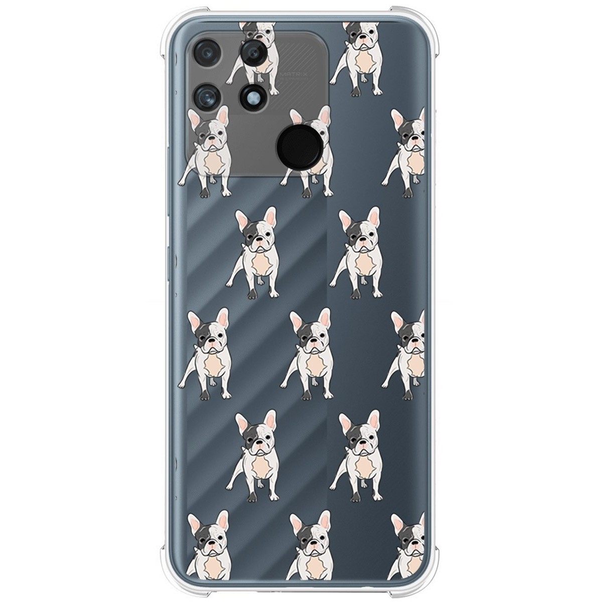 Funda Silicona Antigolpes para Realme Narzo 50A diseño Perros 12 Dibujos