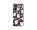 Funda Silicona Antigolpes para Realme C33 diseño Cerdos Dibujos