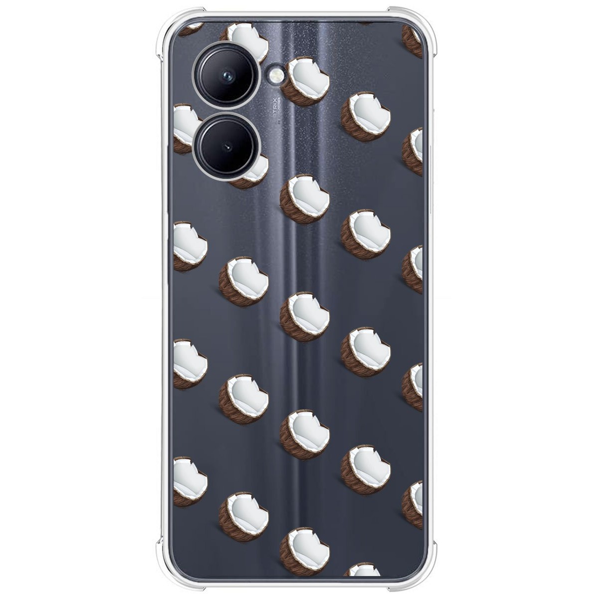 Funda Silicona Antigolpes para Realme C33 diseño Cocos Dibujos