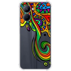 Funda Silicona Antigolpes para Realme C33 diseño Colores Dibujos