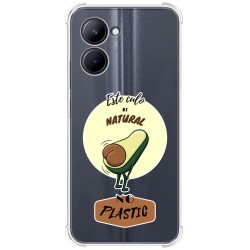 Funda Silicona Antigolpes para Realme C33 diseño Culo Natural Dibujos