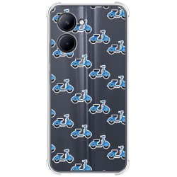Funda Silicona Antigolpes para Realme C33 diseño Scooter Dibujos