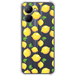 Funda Silicona Antigolpes para Realme C33 diseño Limones Dibujos