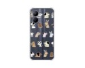 Funda Silicona Antigolpes para Realme C33 diseño Perros Dibujos