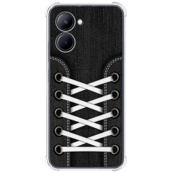 Funda Silicona Antigolpes para Realme C33 diseño Zapatillas 02 Dibujos