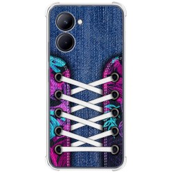 Funda Silicona Antigolpes para Realme C33 diseño Zapatillas 06 Dibujos