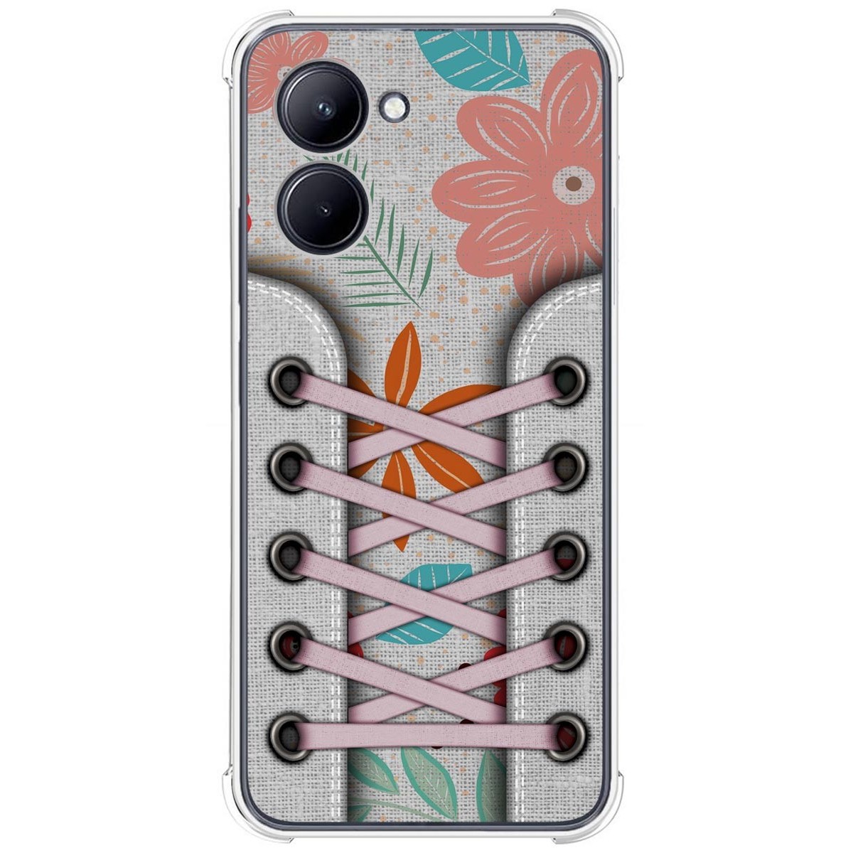 Funda Silicona Antigolpes para Realme C33 diseño Zapatillas 09 Dibujos