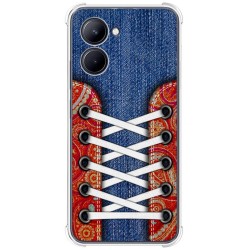 Funda Silicona Antigolpes para Realme C33 diseño Zapatillas 11 Dibujos