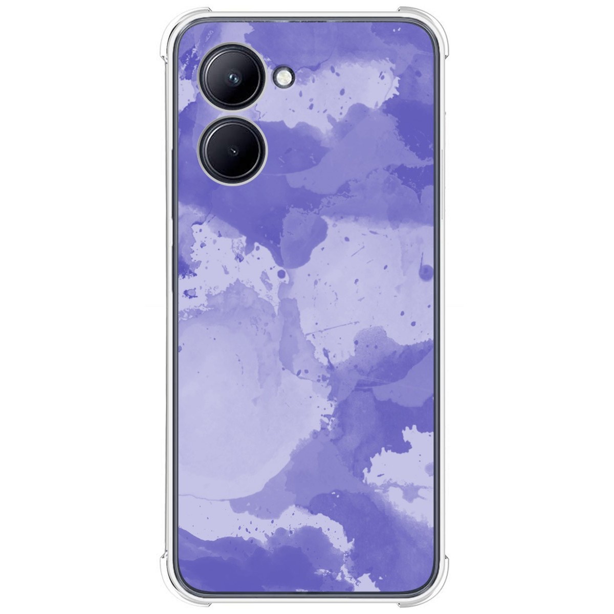 Funda Silicona Antigolpes para Realme C33 diseño Acuarela 01 Dibujos
