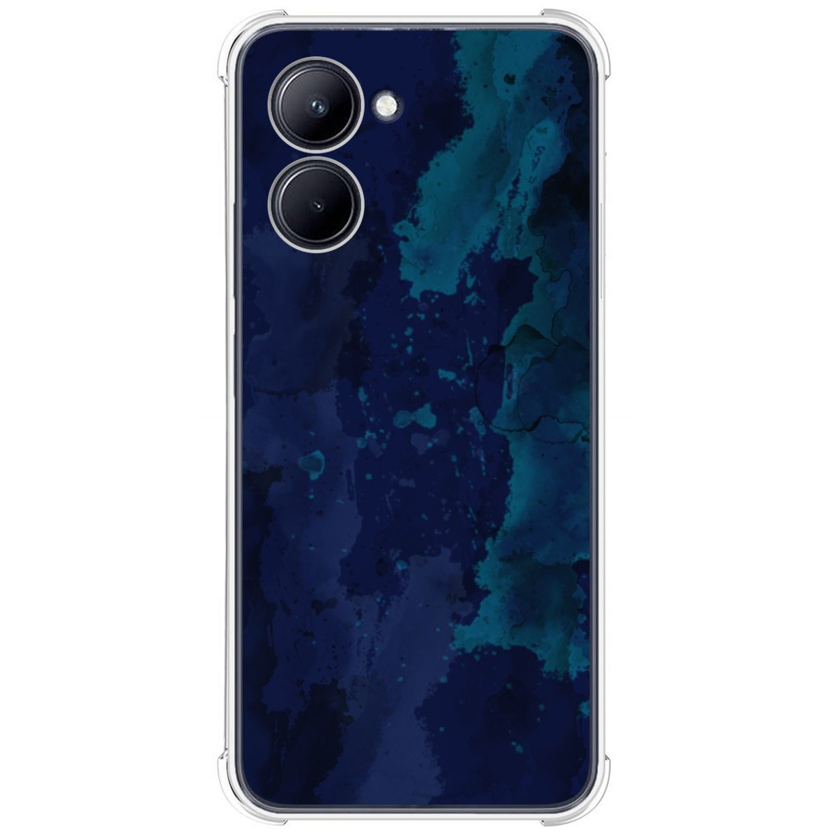 Funda Silicona Antigolpes para Realme C33 diseño Acuarela 13 Dibujos