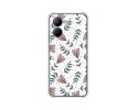 Funda Silicona Antigolpes para Realme C33 diseño Flores 01 Dibujos