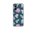 Funda Silicona Antigolpes para Realme C33 diseño Flores 10 Dibujos