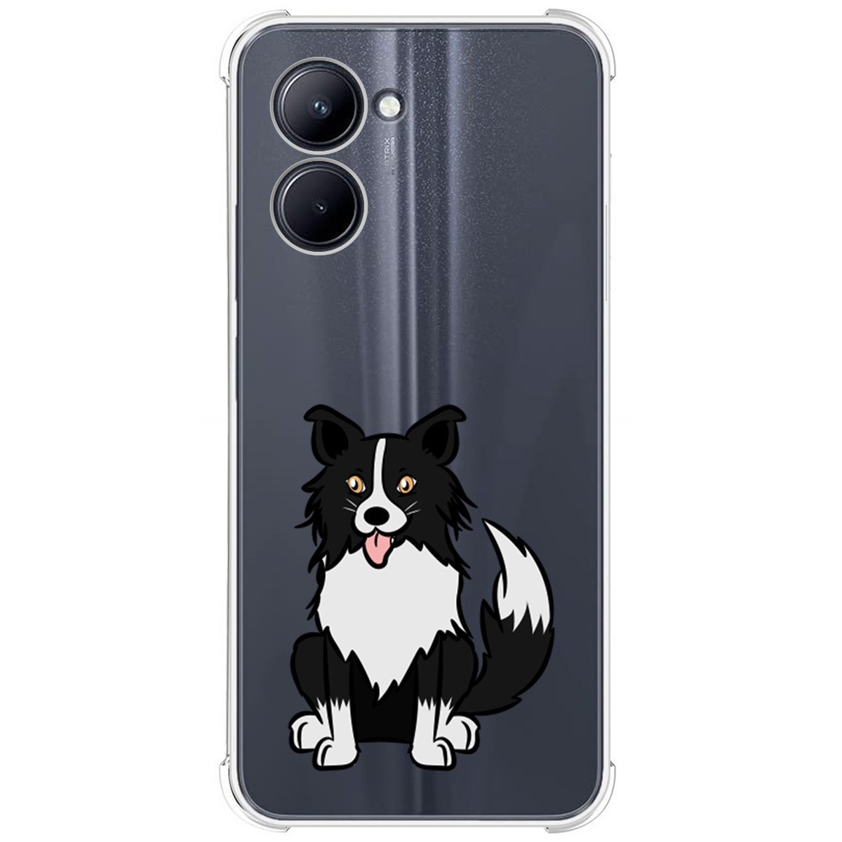 Funda Silicona Antigolpes para Realme C33 diseño Perros 01 Dibujos