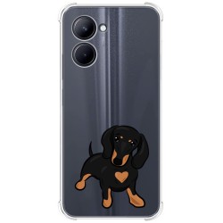 Funda Silicona Antigolpes para Realme C33 diseño Perros 04 Dibujos