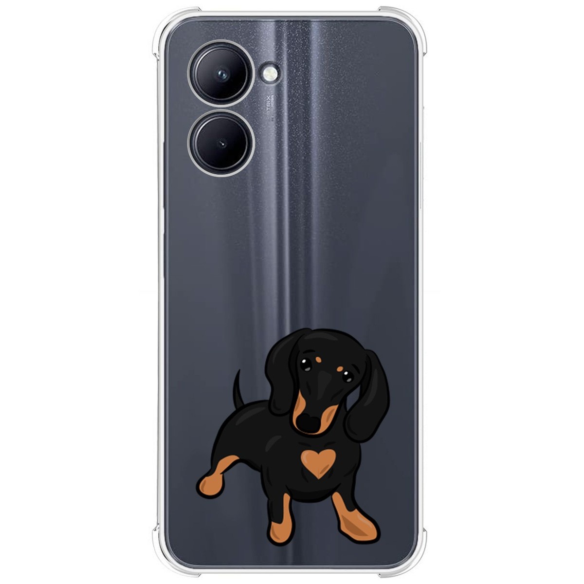 Funda Silicona Antigolpes para Realme C33 diseño Perros 04 Dibujos