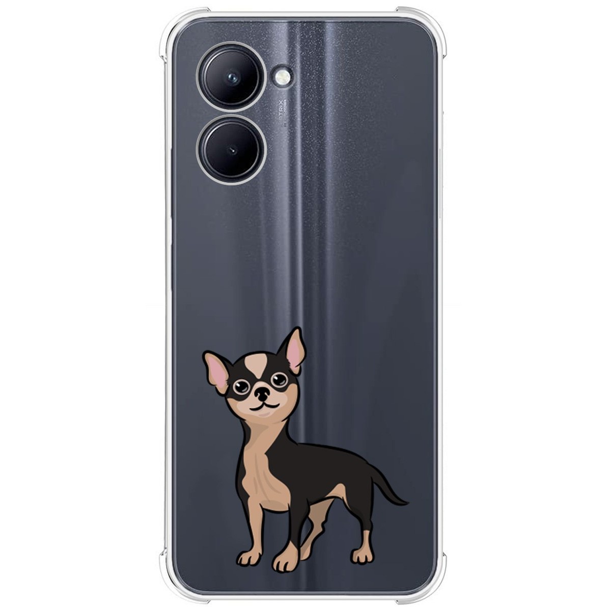 Funda Silicona Antigolpes para Realme C33 diseño Perros 05 Dibujos
