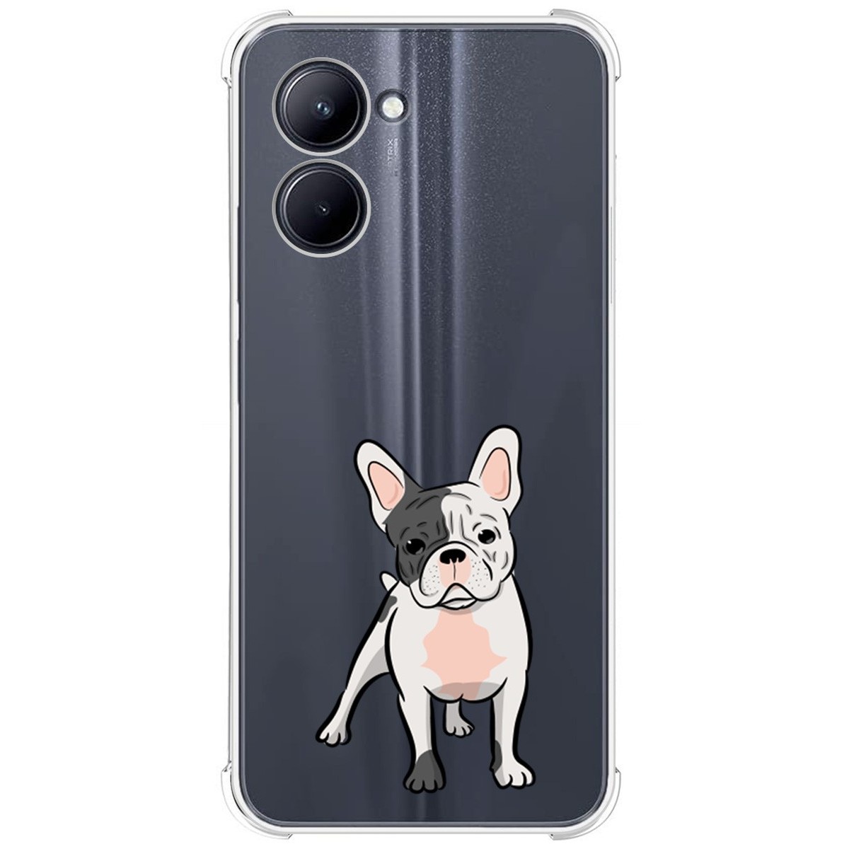 Funda Silicona Antigolpes para Realme C33 diseño Perros 06 Dibujos