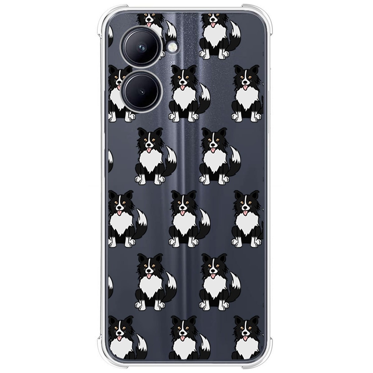 Funda Silicona Antigolpes para Realme C33 diseño Perros 07 Dibujos