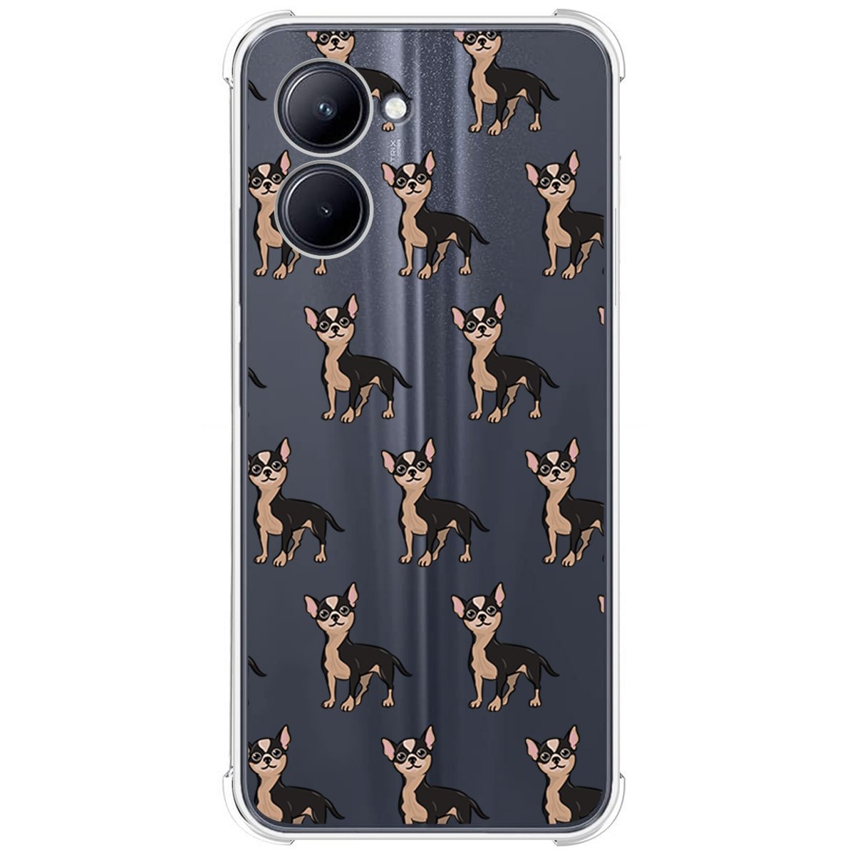 Funda Silicona Antigolpes para Realme C33 diseño Perros 11 Dibujos