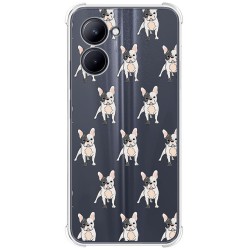 Funda Silicona Antigolpes para Realme C33 diseño Perros 12 Dibujos