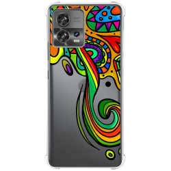 Funda Silicona Antigolpes para Motorola Edge 30 Fusion 5G diseño Colores Dibujos