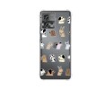 Funda Silicona Antigolpes para Motorola Edge 30 Fusion 5G diseño Perros Dibujos