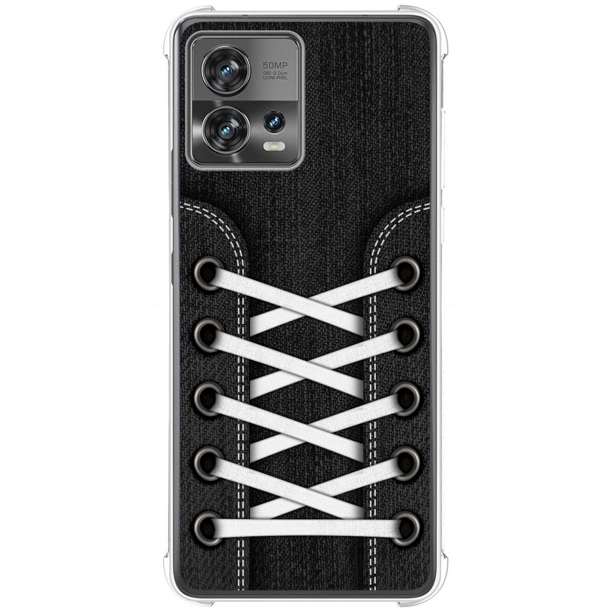 Funda Silicona Antigolpes para Motorola Edge 30 Fusion 5G diseño Zapatillas 02 Dibujos