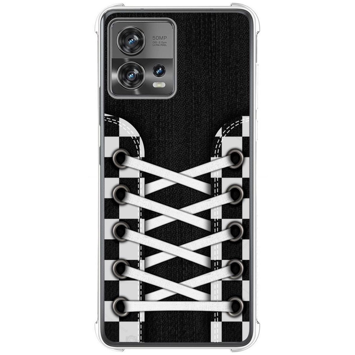 Funda Silicona Antigolpes para Motorola Edge 30 Fusion 5G diseño Zapatillas 03 Dibujos