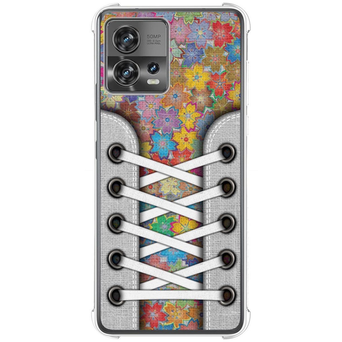 Funda Silicona Antigolpes para Motorola Edge 30 Fusion 5G diseño Zapatillas 05 Dibujos