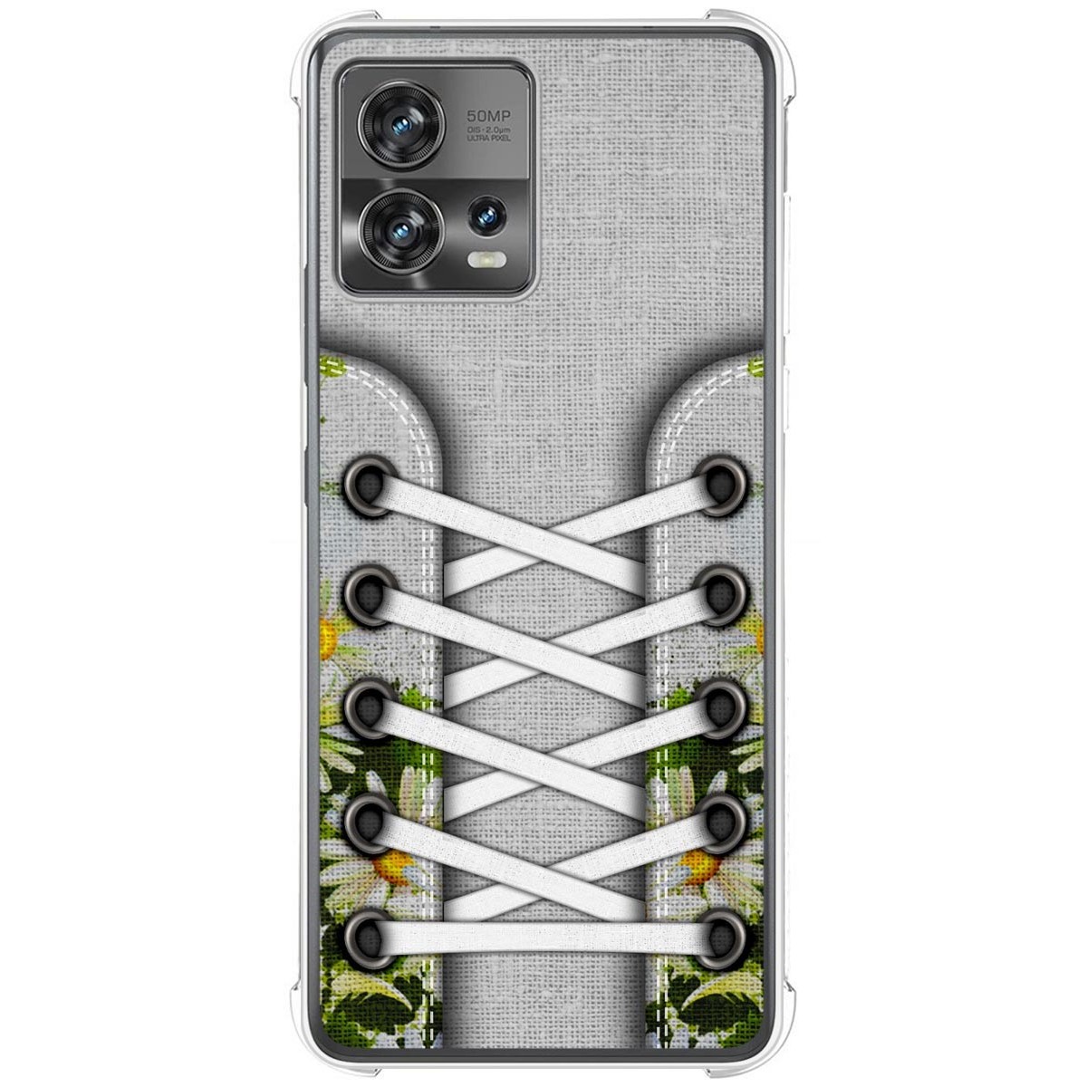 Funda Silicona Antigolpes para Motorola Edge 30 Fusion 5G diseño Zapatillas 08 Dibujos