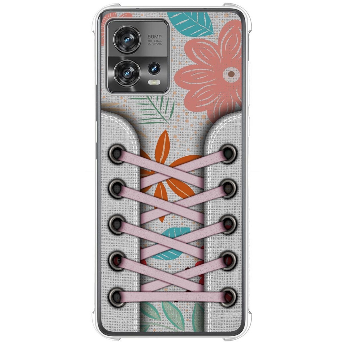 Funda Silicona Antigolpes para Motorola Edge 30 Fusion 5G diseño Zapatillas 09 Dibujos