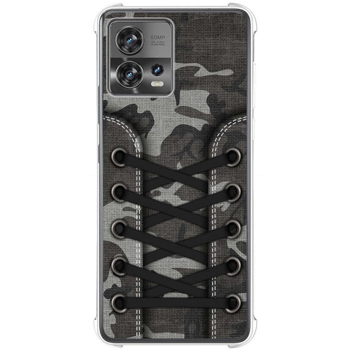 Funda Silicona Antigolpes para Motorola Edge 30 Fusion 5G diseño Zapatillas 15 Dibujos
